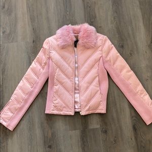 Vintage G Brand Faux Fur Jacket